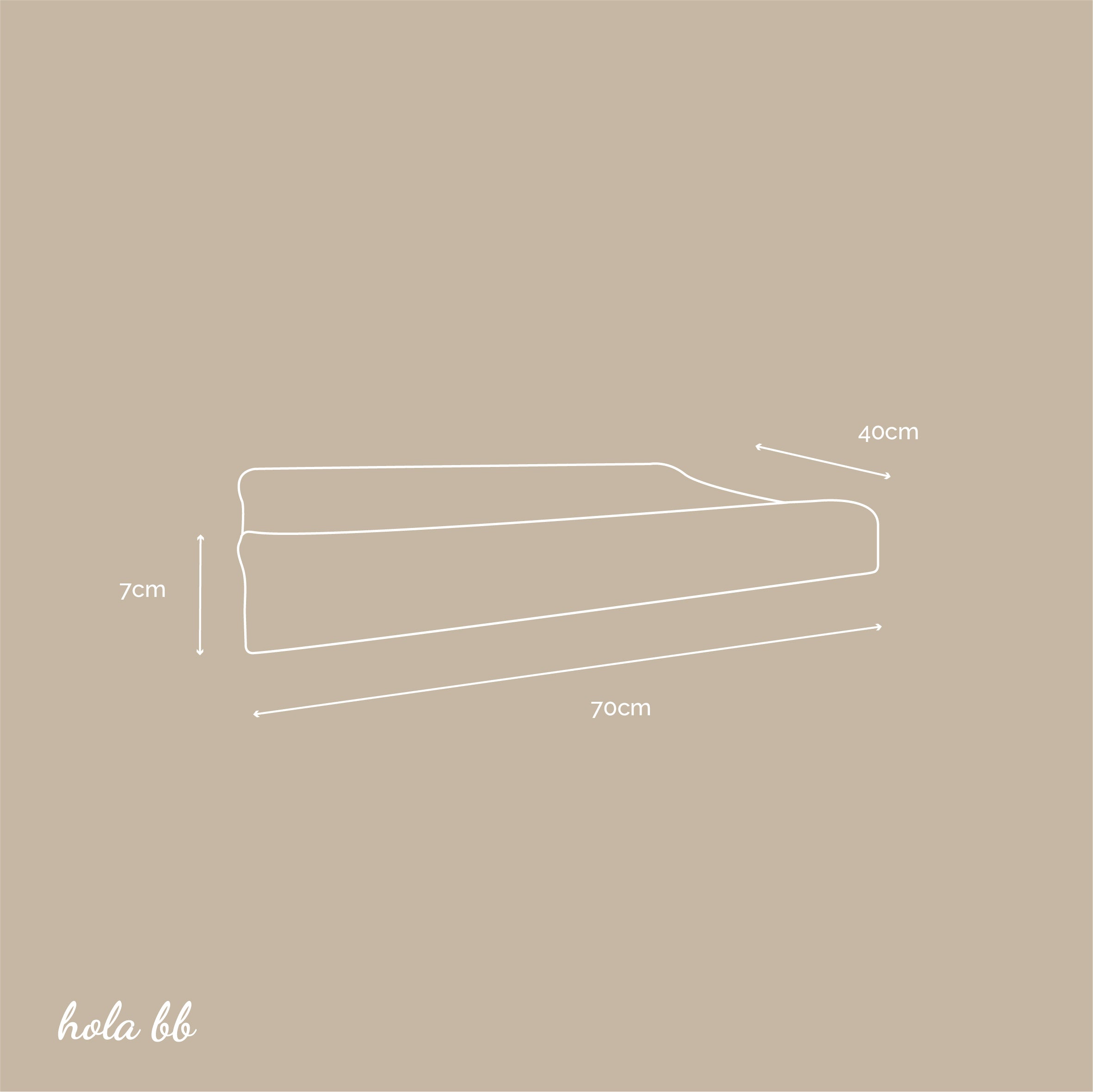 Woodies Noble Changing mat  - Hola BB