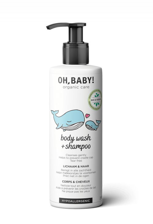 Oh Baby Body Wash & Shampoo 250ml  - Hola BB