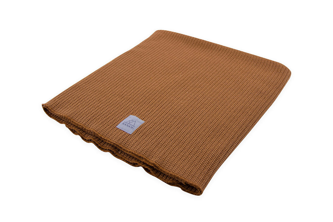 Nanami - Blanket rib knit Baby / Sand - Hola BB