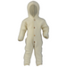 Engel Hooded buttoned overall with cuffs - Natural  - Hola BB