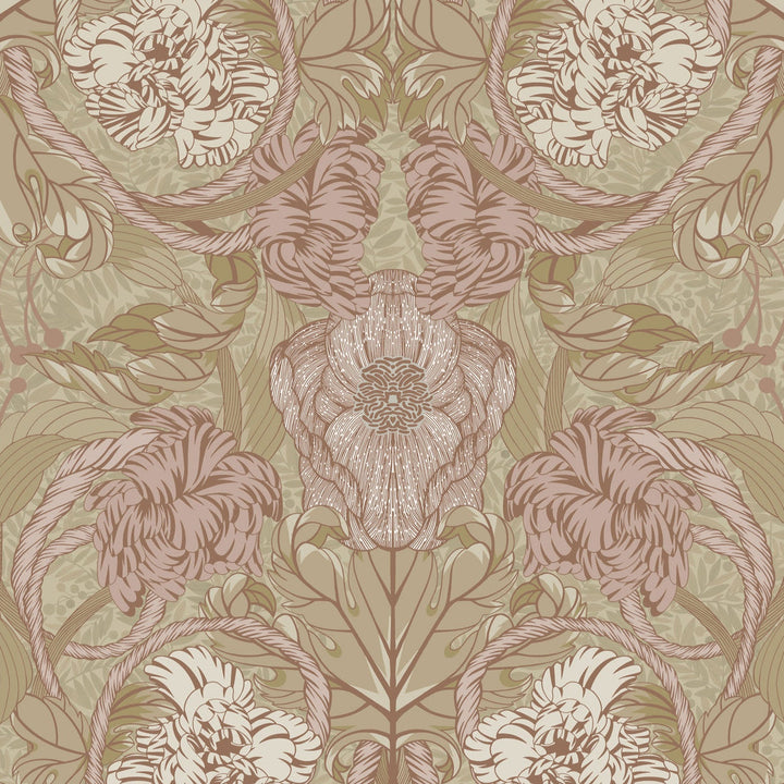 Summer Gray Cecilia Blush Wallpaper - Hola BB