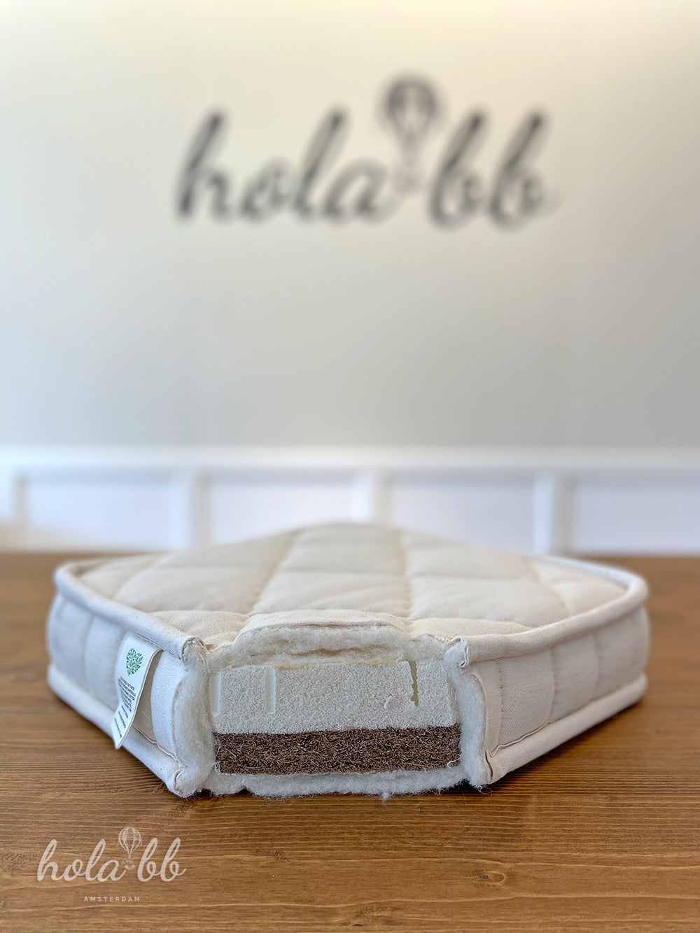 Cocoon Organic natural mattress 60x120  - Hola BB