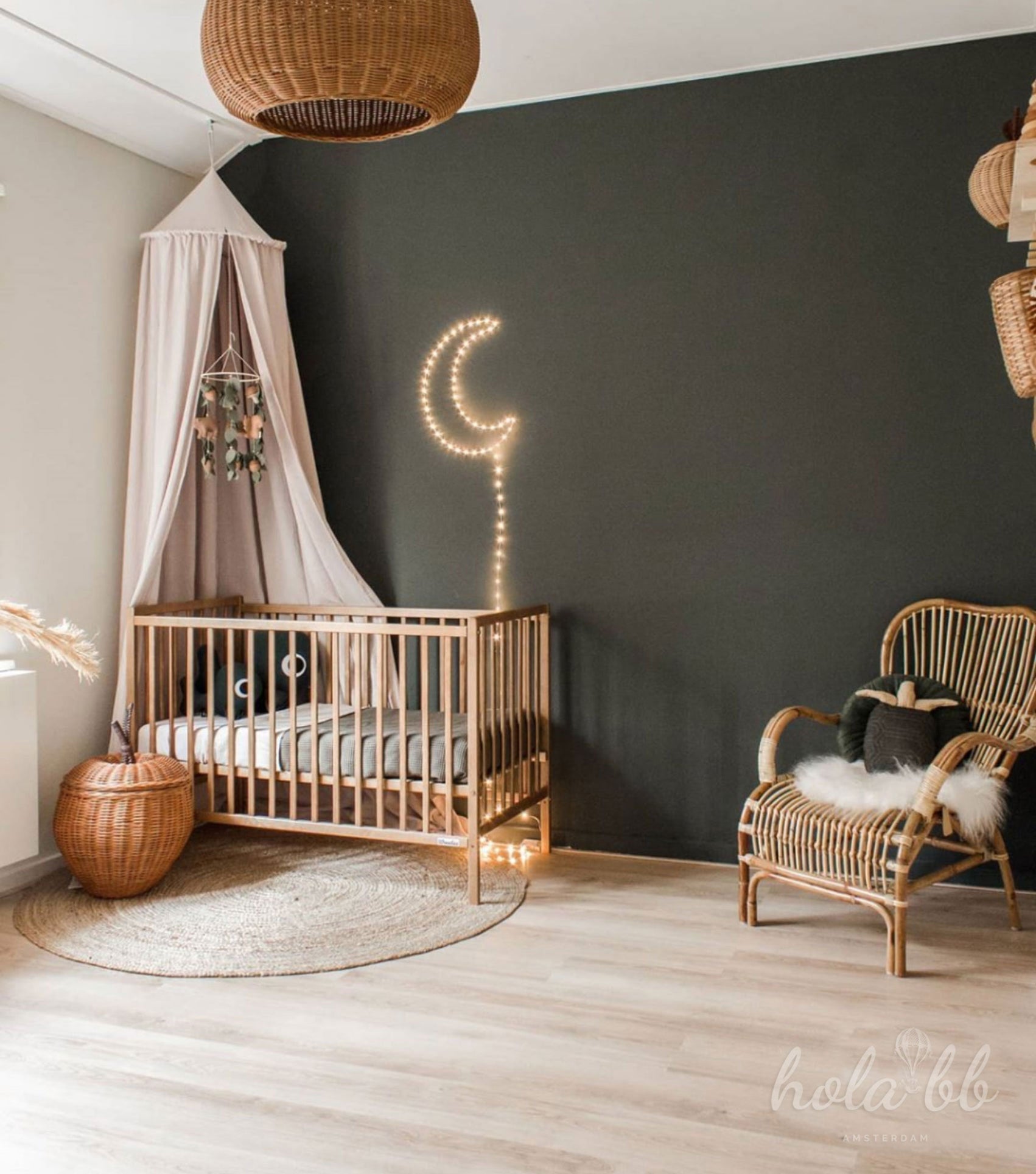 Woodies Stardust Cot - Vintage - second chance, like new  - Hola BB