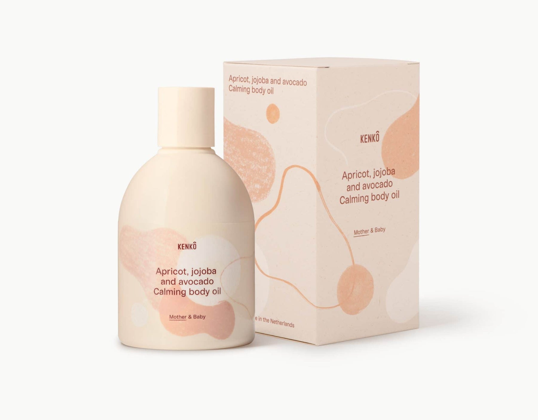 Kenko Apricot, Jojoba and Avocado Calming body oil - Hola BB