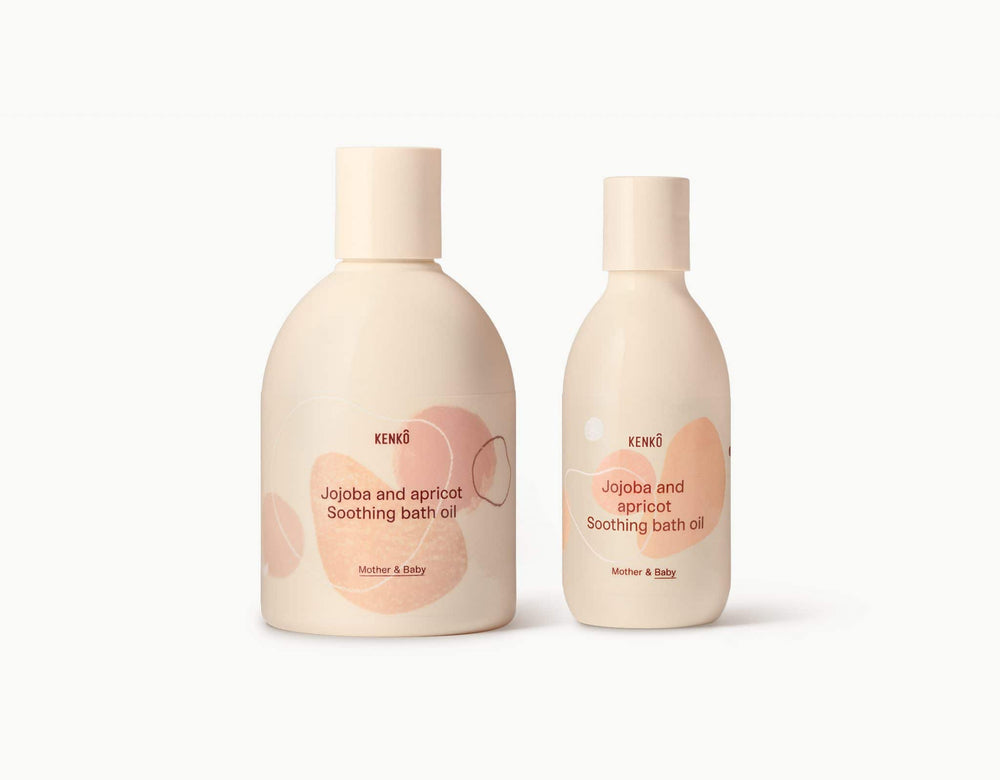 Kenko Jojoba and Apricot Soothing bath oil - Hola BB