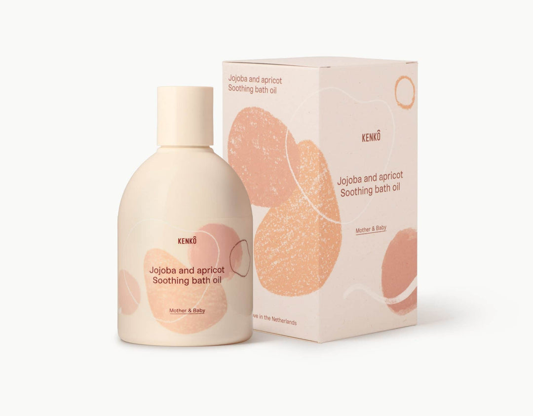 Kenko Jojoba and Apricot Soothing bath oil - Hola BB