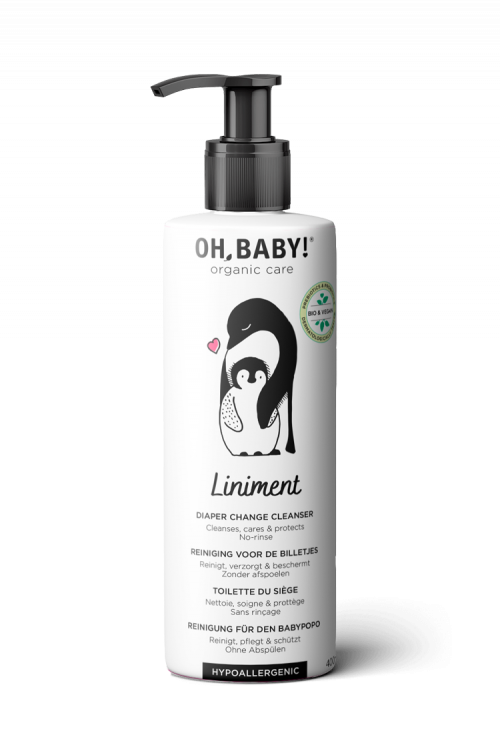 Oh Baby Oh, Baby!- Liniment, Diaper Change Cleanser 400ml  - Hola BB